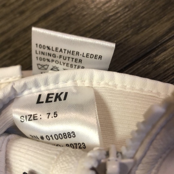 Leather ski gloves size 7.5 - Picture 4 of 4